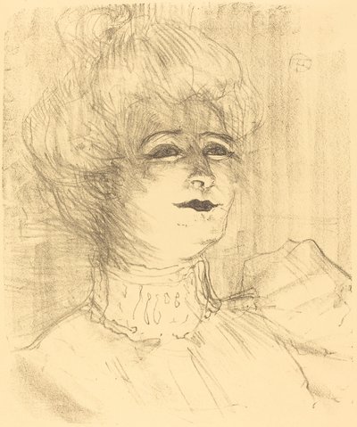 Jeanne Hading, 1896. od Henri de Toulouse Lautrec