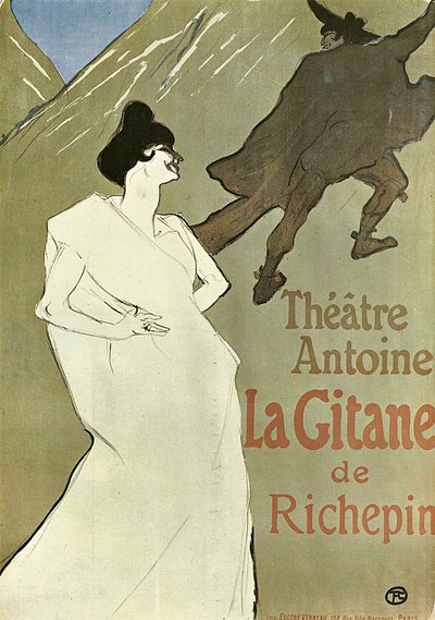 La Gitane, 1899-1900 von Henri de Toulouse Lautrec