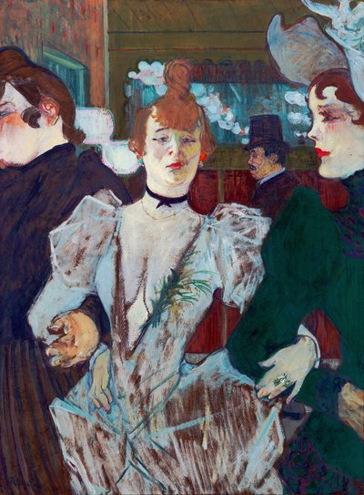 La Goulue v Moulin Rouge od Henri de Toulouse Lautrec