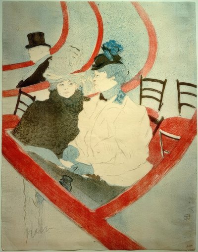 Velká lóže od Henri de Toulouse Lautrec