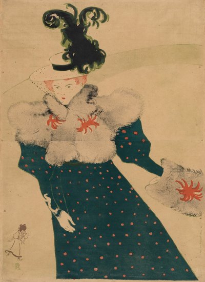 Bílý časopis od Henri de Toulouse Lautrec