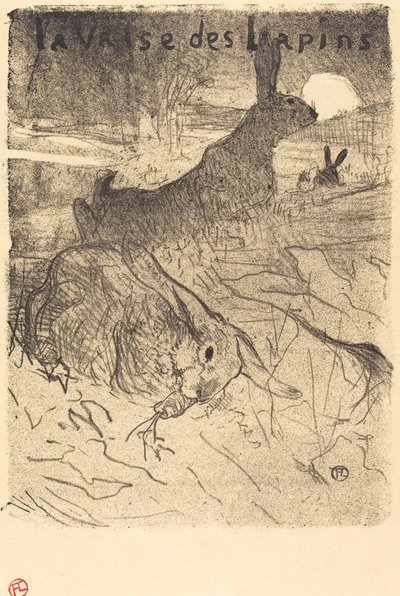 Králičí valčík od Henri de Toulouse Lautrec
