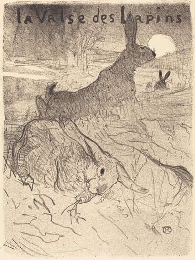 Králičí valčík od Henri de Toulouse Lautrec
