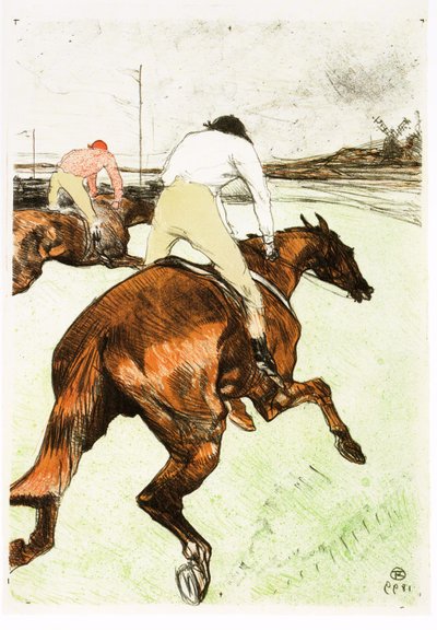 Žokej, 1899 od Henri de Toulouse Lautrec