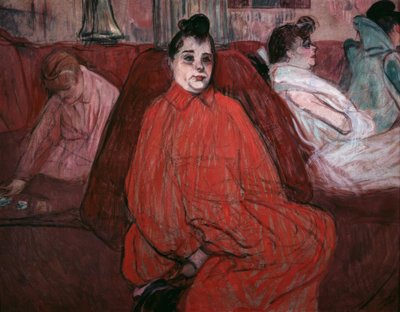 Gauč (gauč) od Henri de Toulouse Lautrec