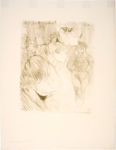 Pozdrav věřitele od Henri de Toulouse-Lautrec