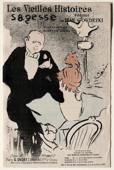 The Old Stories: Wisdom, 1893. od Henri de Toulouse Lautrec