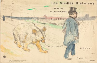 Staré příběhy (obálka/frontispice) od Henri de Toulouse Lautrec