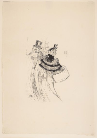 Staří pánové od Henri de Toulouse Lautrec