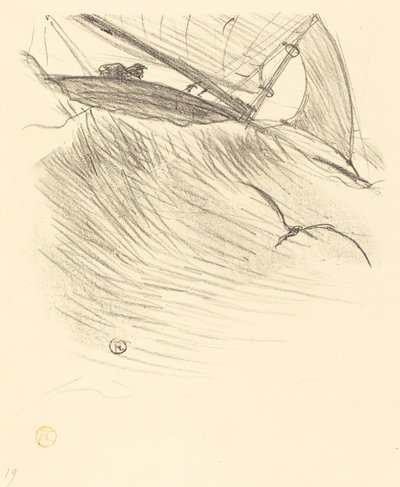 Mořské vlaštovky, 1895. od Henri de Toulouse Lautrec