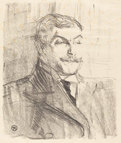 Lucien Guitry, 1896. od Henri de Toulouse Lautrec