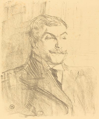 Lucien Guitry, 1896. od Henri de Toulouse Lautrec