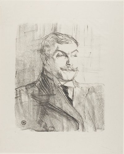 Lucien Guitry, z Treize Lithographies od Henri de Toulouse-Lautrec