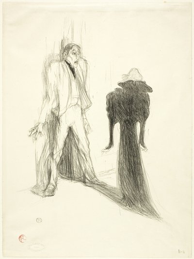Lugné-Poé, na obrázku od Henri de Toulouse-Lautrec