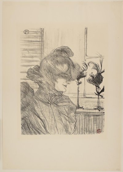 Madame Le Margoin, kloboučnice od Henri de Toulouse-Lautrec