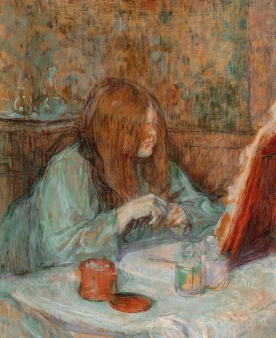 Madame Poupoule na toaletě od Henri de Toulouse Lautrec