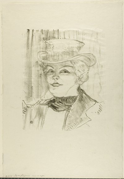 Madame Réjane von Henri de Toulouse-Lautrec