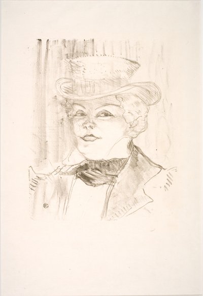 Madame Rejane od Henri de Toulouse-Lautrec