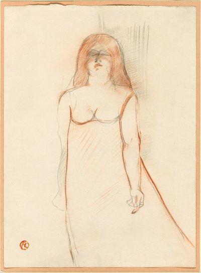 slečno Cocyteová od Henri de Toulouse Lautrec