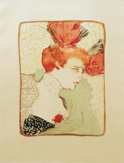 Slečna Marcelle Lender, poprsí od Henri de Toulouse Lautrec