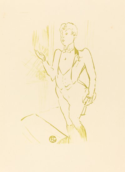 Mary Hamiltonová od Henri de Toulouse-Lautrec