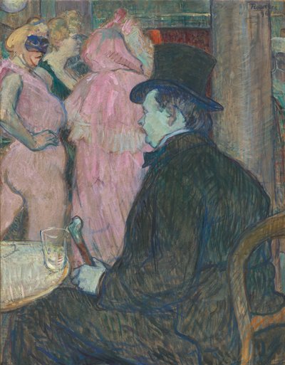 Maxime Dethomas, 1896. od Henri de Toulouse Lautrec