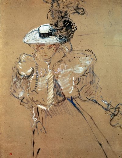 Misia Natansonová od Henri de Toulouse Lautrec