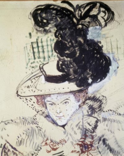 Misia Natansonová od Henri de Toulouse Lautrec