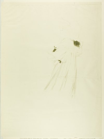 Slečna May Belfort (velký talíř) od Henri de Toulouse-Lautrec