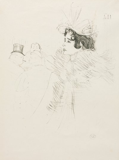 Slečna May Belfortová od Henri de Toulouse-Lautrec