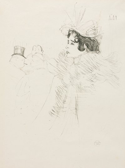 Slečna May Belfort, 1895. od Henri de Toulouse Lautrec