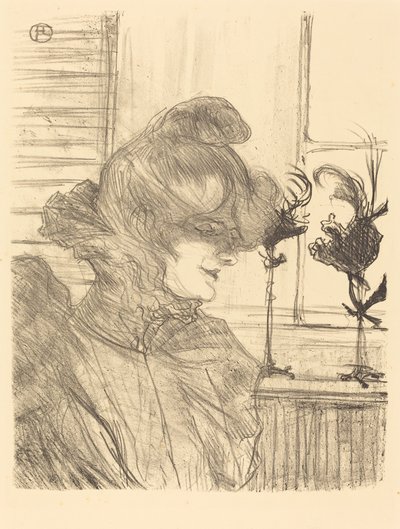 Mme. Le Marguoin, Modistin von Henri de Toulouse Lautrec