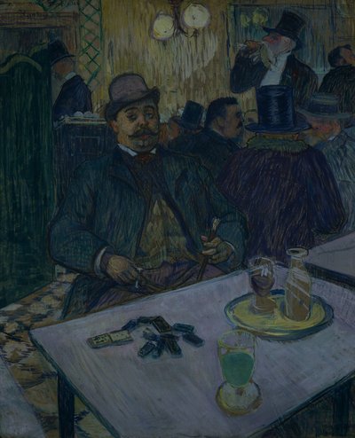 Monsieur Boileau v kavárně, 1893. od Henri de Toulouse Lautrec