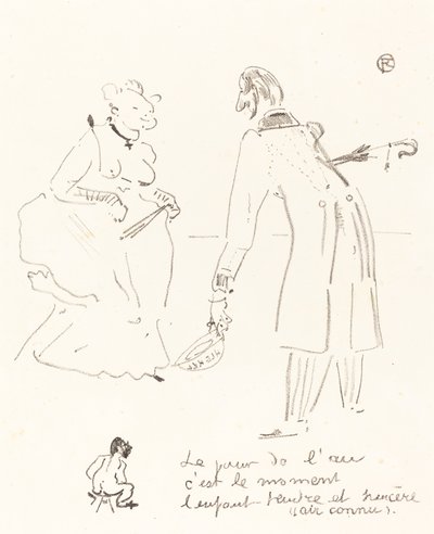 Novoroční pozdrav Novoroční kompliment, 1897. od Henri de Toulouse Lautrec