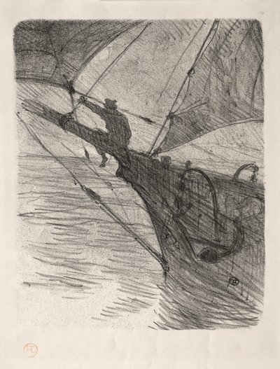 Oceano Nox od Henri de Toulouse-Lautrec
