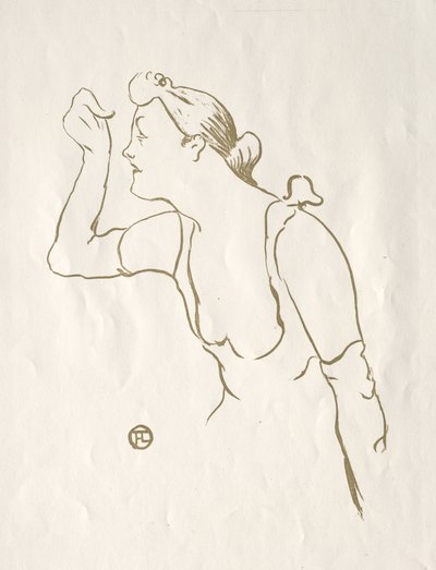 Paula Brebionová od Henri de Toulouse-Lautrec