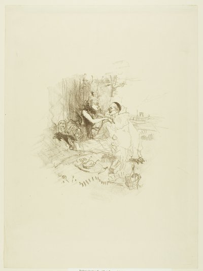Piknik od Henri de Toulouse Lautrec