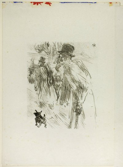 Polští Židé, Karlovy Vary, z Na úpatí Sinaje od Henri de Toulouse Lautrec