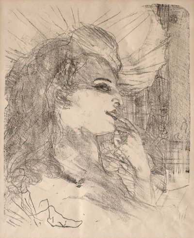 Portréty herců a hereček: Třináct litografií: Anna Held, 1898. od Henri de Toulouse Lautrec