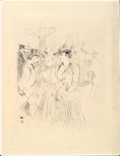 Promenur od Henri de Toulouse Lautrec