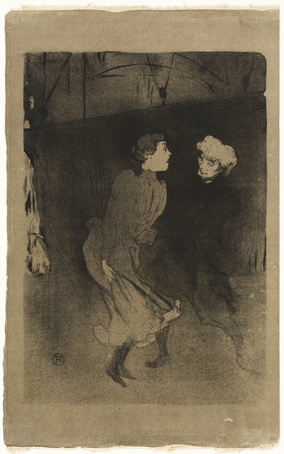 Zkouška v divadle Folies-Bergère-Emilenne D