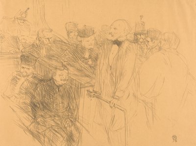 Ribot-Absetzung (Dépôt Ribot) von Henri de Toulouse Lautrec