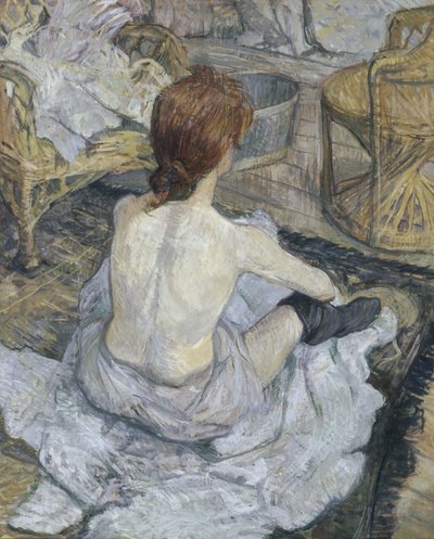 Redhead The Toilet, 1889 od Henri de Toulouse Lautrec