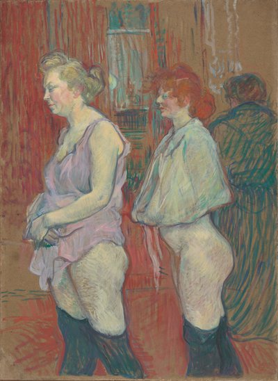 Rue des Moulins, 1894, 1894. od Henri de Toulouse Lautrec