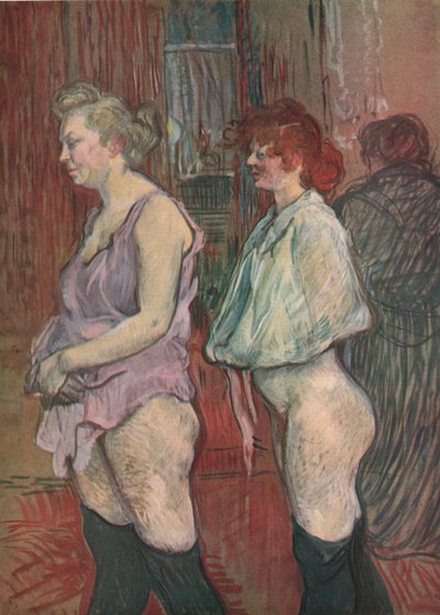 "Rue des Moulins", 1894, 1952. od Henri de Toulouse Lautrec