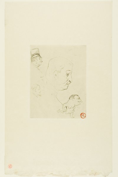Skica od Henri de Toulouse Lautrec