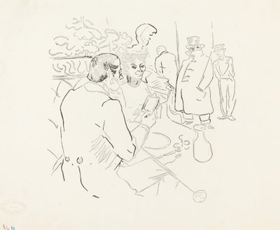 Snobismus, 1895. od Henri de Toulouse Lautrec