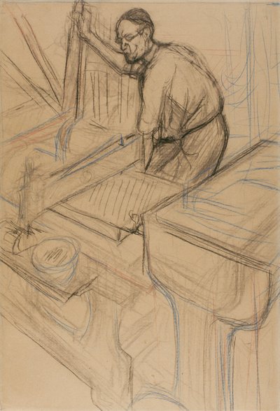 Studie von Henri de Toulouse-Lautrec