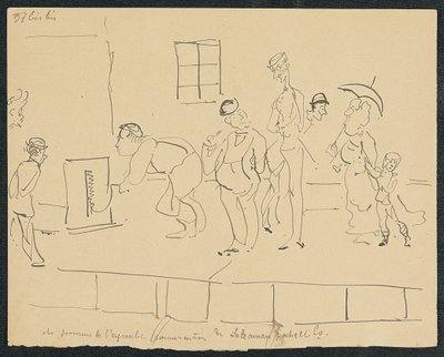 Ponoření, 1881 od Henri de Toulouse Lautrec