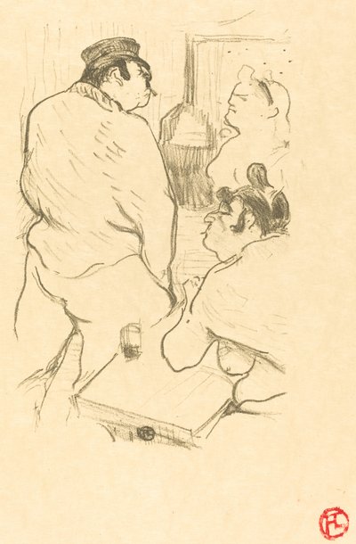 Teror z Grenelle od Henri de Toulouse Lautrec
